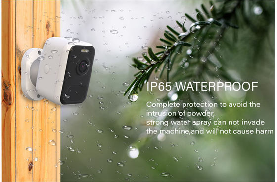4MP太陽動力を与えられた屋外のカメラWifiはCCTVのカメラを防水する