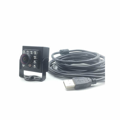 1.3MP 2.5mm広角の小型USBのカメラ940nm IR LEDの夜間視界