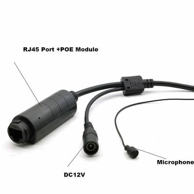 2MP POE小型隠されたWifiのカメラによって隠される保証IPの弾丸のカメラ
