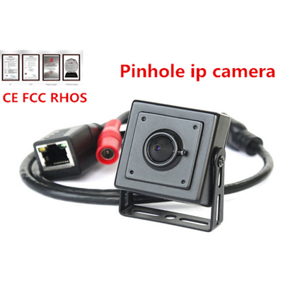 1MP 720p Hd P2P小型IPのカメラ自動支払機のピンホールによって隠されるスパイIPのカメラ