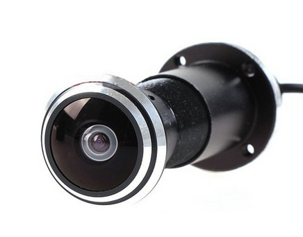 ドアのための1台のAHD TVI CVI CVBSのアナログの小型カメラ1.78mm魚眼レンズのホーム セキュリティーcctvのカメラに付き1080P 4台