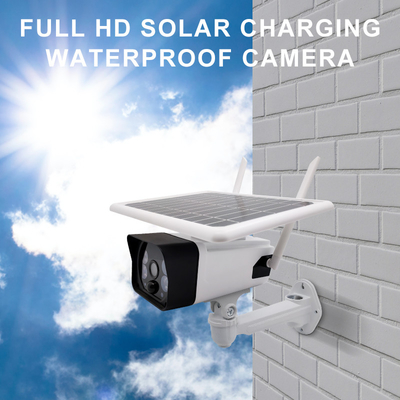 CCTVの保証IP66 HD 1080P屋外の無線PIRセンサーの無線監視IPのカメラの太陽動力を与えられた弾丸のカメラ